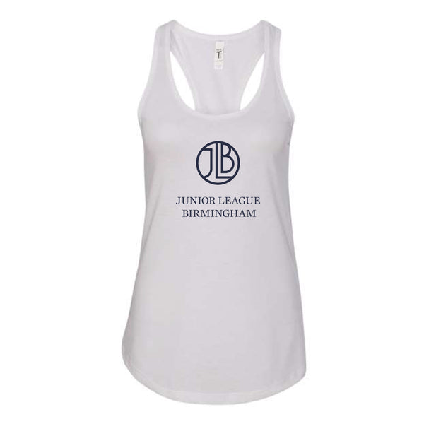 JLB Logo White Tank