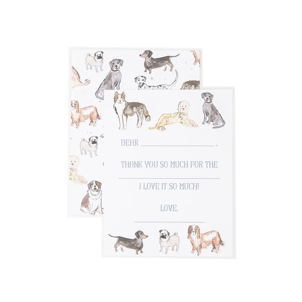 Over the Moon Gift Children’s Puppy Dog Notecard Set