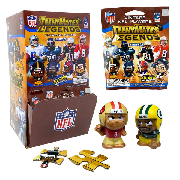 TeenyMates Legends NFL Gravity Feed Display- Series 2 – JLB Gift Shop