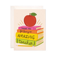 Amazing Teacher Greeting Card - Back To School