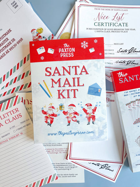Santa Mail Kit - Christmas Writing Kit *Now Plastic-Free*