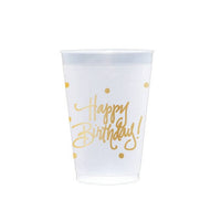 Frost Flex Cups - Happy Birthday!
