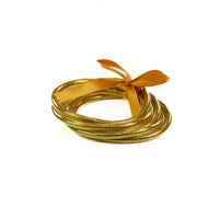 Glitter Jelly Bangle Set of 5 Bracelet 25 Colors