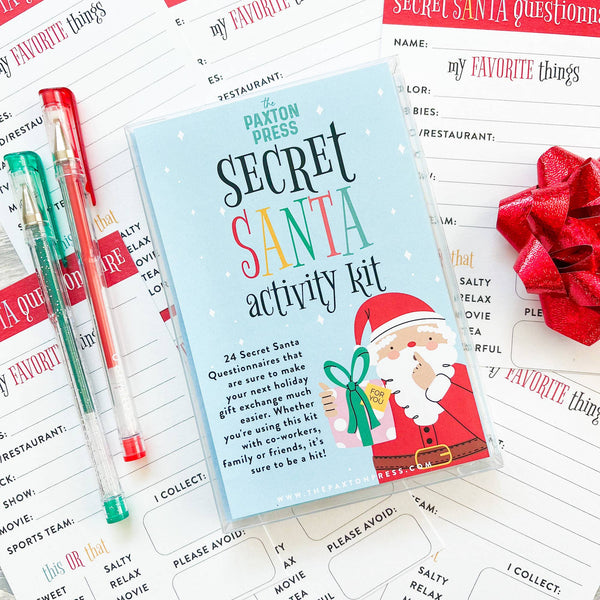 Secret Santa Activity Kit