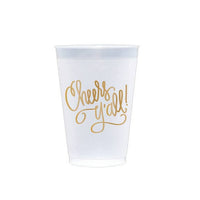 Cheers Y'all! | Frosted Cups