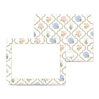 Arabesque Flowers Notecard/Stationery Set