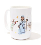 Over the Moon Gift Nativity Character Mug